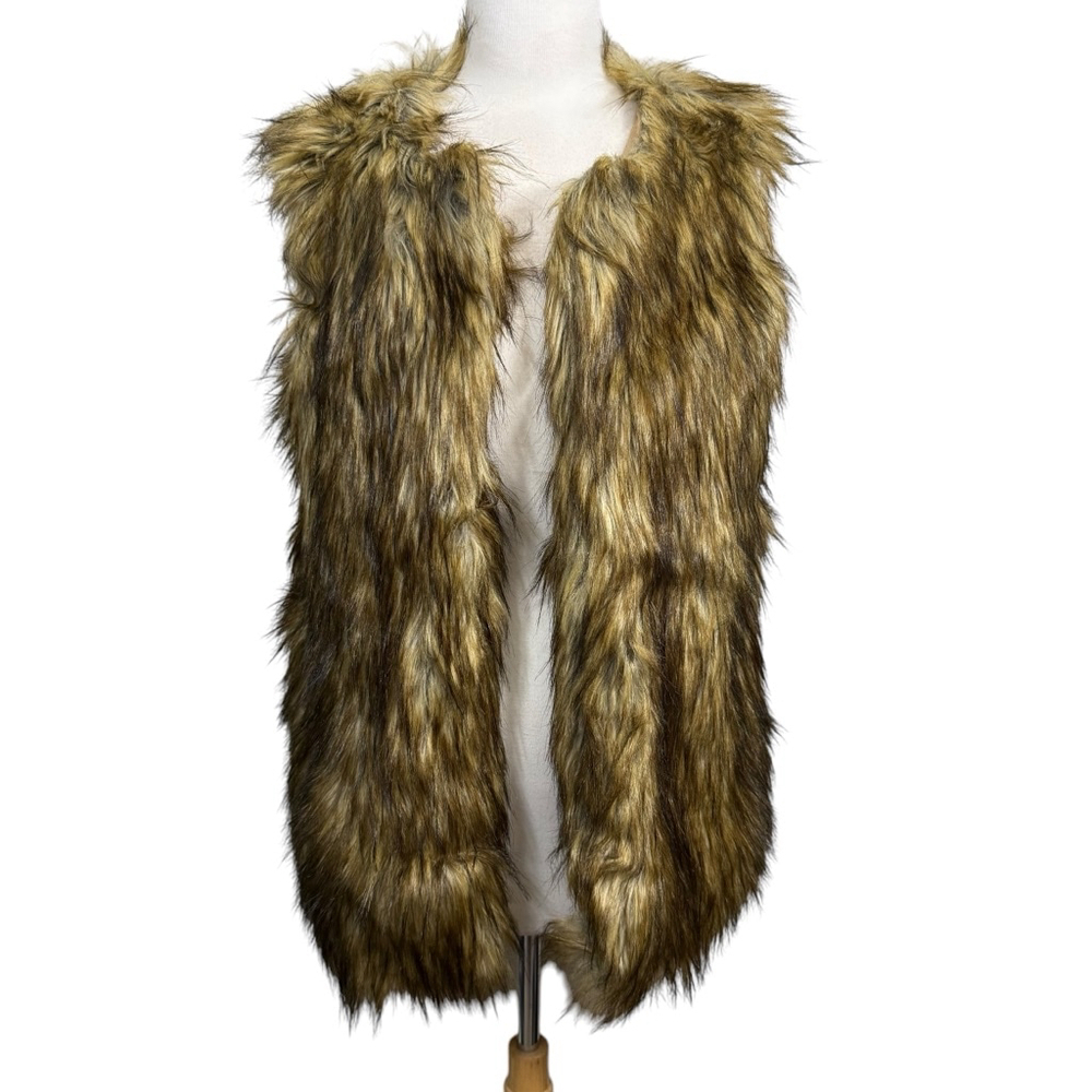 Signature Studio Vest, Size S, Brown